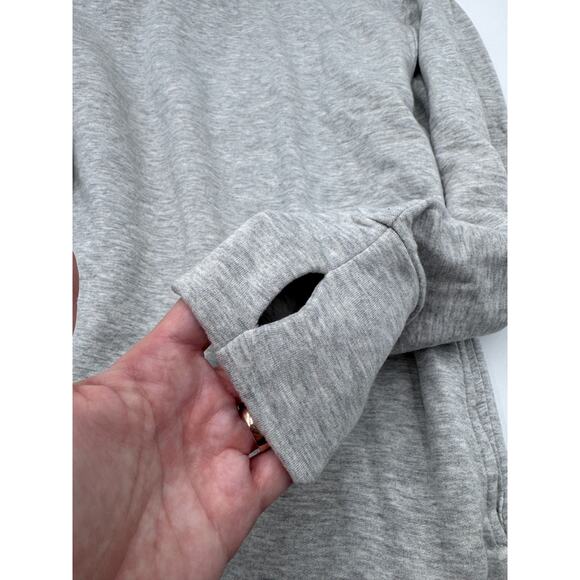 Aerie Offline Gray Hooded Ultra Soft Sweatshirt - Picture 5 of 7